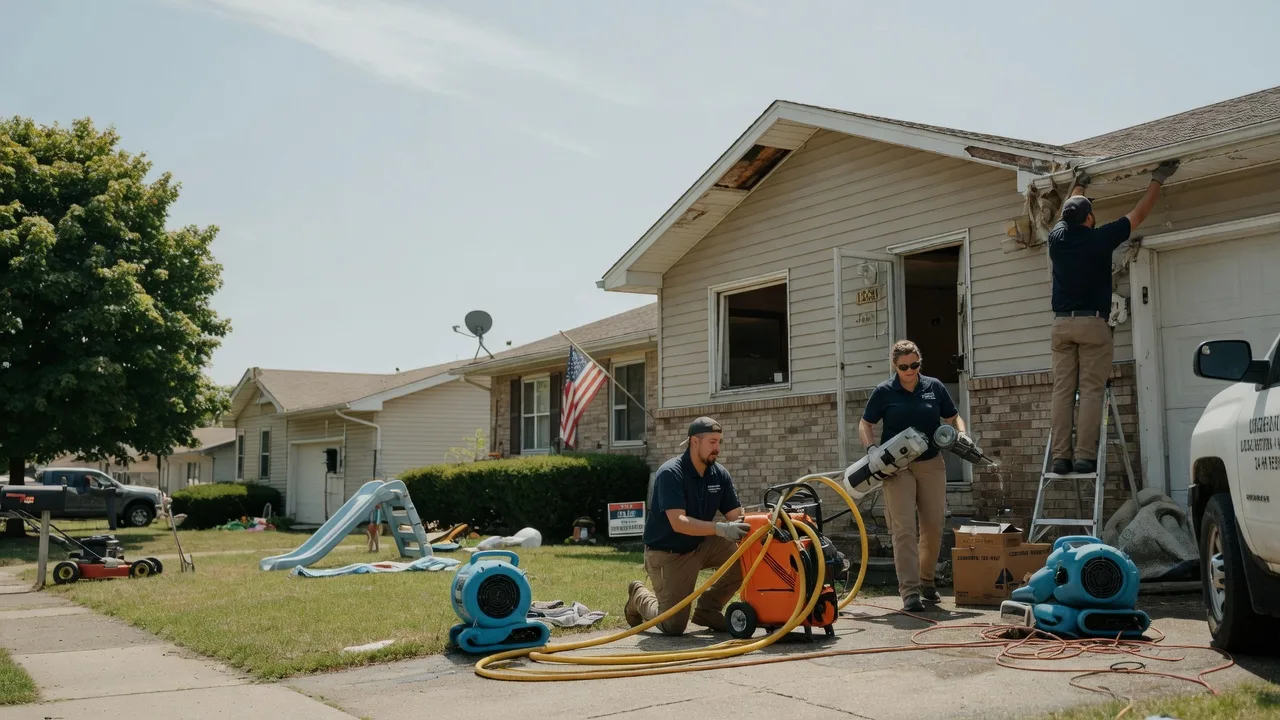 Water Damage Restoration in Lancaster, KS near me